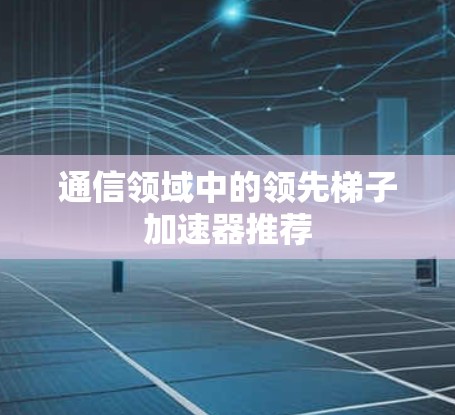 通信领域中的领先梯子加速器推荐