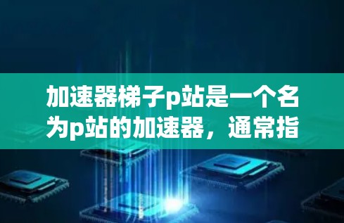 加速器梯子p站是一个名为p站的加速器，通常指为特定游戏或影视作品提供加速机制的平台。以下是对p站的详细分析