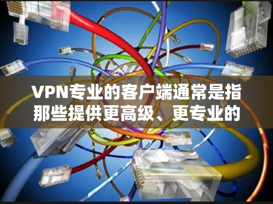 VPN专业的客户端通常是指那些提供更高级、更专业的VPN服务的客户端,而不是简单的流量控制工具。以下是关于VPN专业版客户端的一些关键点和建议 VPN专业的客户端通常是指那些提供更高级、更专业的VPN服务的客户端,而不是简单的流量控制工具。以下是关于VPN专业版客户端的一些关键点和建议