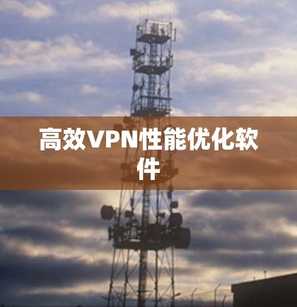 高效VPN性能优化软件