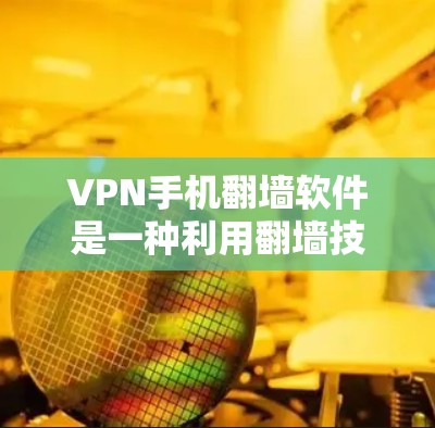 VPN手机翻墙软件是一种利用翻墙技术实现远程访问网络服务的工具,广泛应用于手机设备。以下是对该技术的详细说明 VPN手机翻墙软件是一种利用翻墙技术实现远程访问网络服务的工具,广泛应用于手机设备。以下是对该技术的详细说明